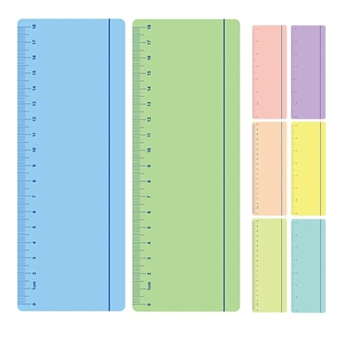Guided Reading Strips 8-Pack Reading Strip Ruler Bookmarks, Measuring Guide for Dyslexia & Classroom Use