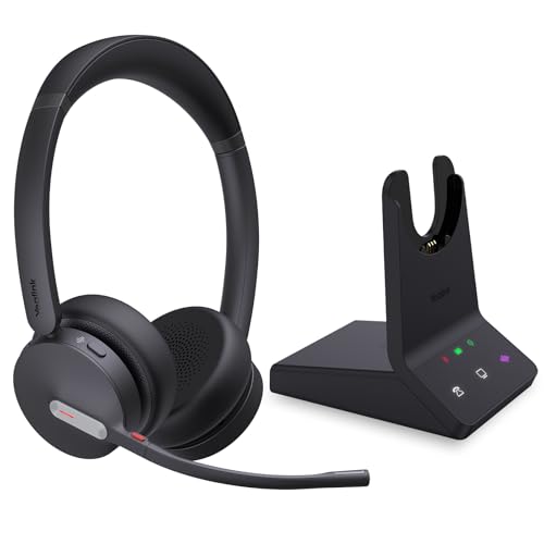 Yealink WH64 Dual UC DECT Bluetooth Wireless Headset for Phone PC Cellphone