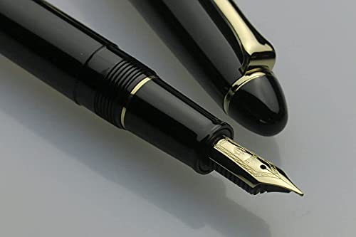 Sailor 11-0570-220 Pro Fit Casual Fountain Pen, Gold Trim, Black, Fine Point