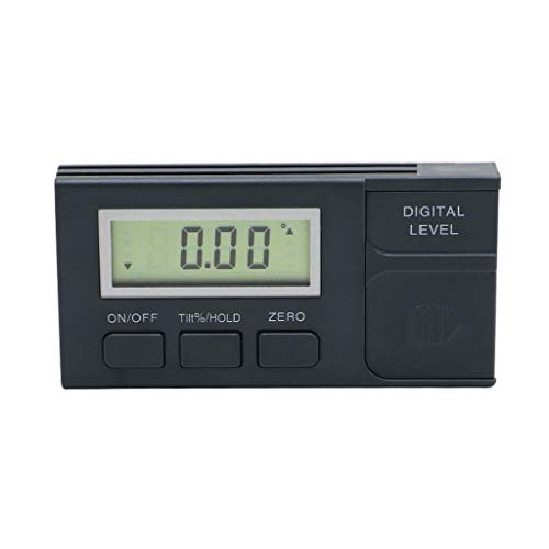 TEOYETTSF Portable Digital Bevel Box 360 Degree Min Digital Protractor Inclinometer Level Box Magnetic Base Electronic Protractor