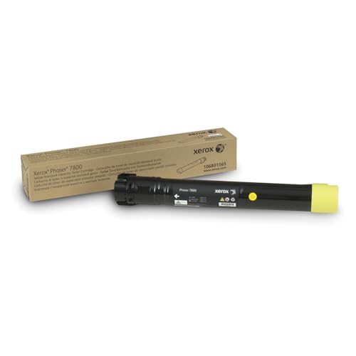 Xerox Phaser 7800 Yellow Standard Capacity Toner Cartridge (6,000 Pages) - 106R01565