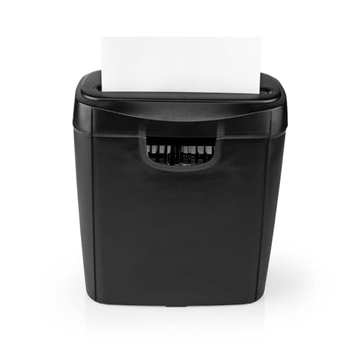 Nedis PASH112BKA4 Shredder | 6 x A4 Pages | 10 l | DIN 2 | 190 W | Black