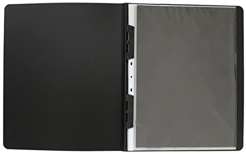 Exxo by HFP 25868 Clipper Refillable Presentation/Display Book A3 20 Pocket Capacity up to 30 Pockets Black