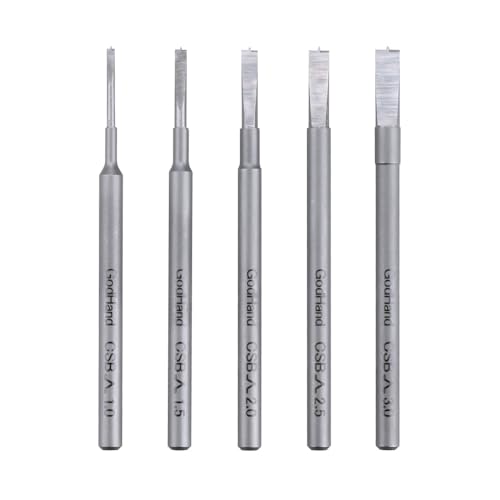 God Hand supinmo-rudo Set of 5 (Blade Width 1 mm-3 mm) pinbaisu 3 mm For bure-dosetto For Plastic Model Tools GH – DBB – 1 – 3