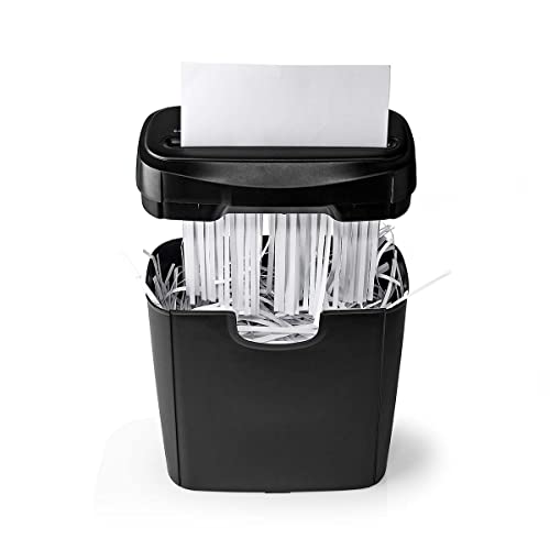 Nedis PASH112BKA4 Shredder | 6 x A4 Pages | 10 l | DIN 2 | 190 W | Black