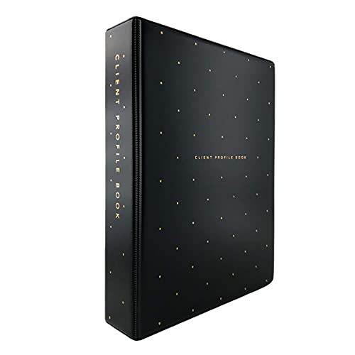 Hair Stylist Client Profile Book (Polka Dot)