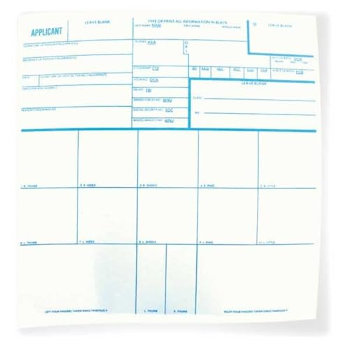 Applicant Cards, PK250