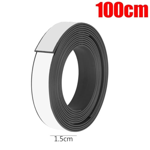 Self Adhesive Magnetic Tape Strip Flexible For DIY Photos Office Home