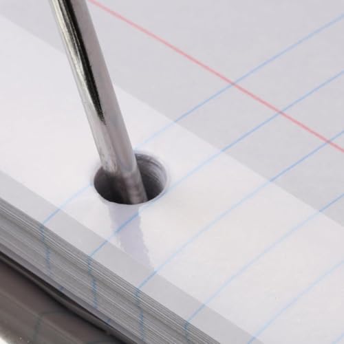 Oxford Reinforced Lined Loose Leaf Notebook Paper, Wide Rule, 500 Sheets
