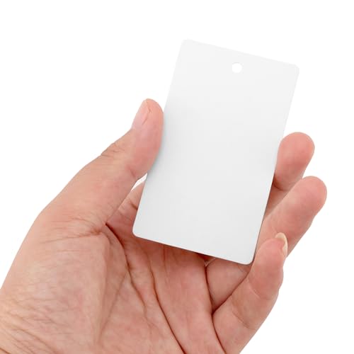PINGEUI 3000 PCS 1.7 x 2.9 Inch White Blank Merchandise Tags, Writable Price Gift Tags for Retail Store, Clothing Shops