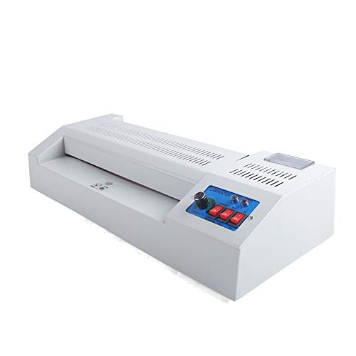 Electric Thermal Laminator Machine Large Laminator for A4/A3 Paper Hot/Cold Roll Laminating Machine No Bubbles Machine Size 19.7Inch Office Home Use 110V 600W