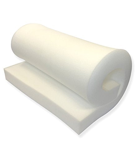 Mybecca 5" X 24"x 72"Upholstery Foam Cushion High Density (Seat Replacement, Upholstery Sheet, Foam Padding)