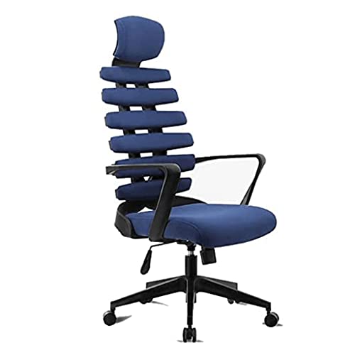 LIOONS Comfort Office Chair Office Chairergonomic Desk Chaircreative Spinefish Bonecomputer Chairadjustable Managerial Chairs Home Executive Chairs Firm Seat Cushion