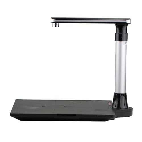 Scanner W1200 Pro Book Document Camera, 12 Mega-Pixel, 1200dpi HD, Capture Size A3, A4, A5, for Windows, English Software