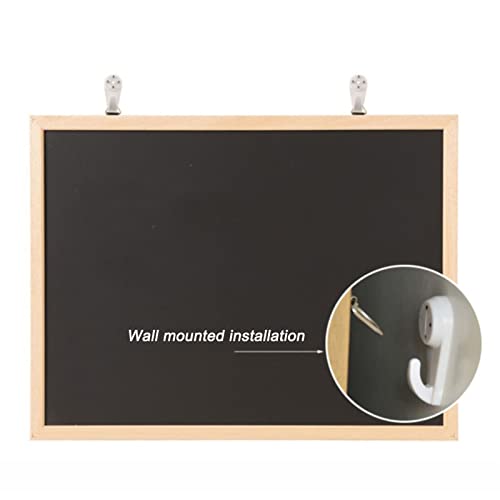 Wooden Framed Chalkboard for Wall Decor,Wall Mounted Bulletin Board for Kitchen, School, Classroom,Office,Wedding (Size : 70x100cm)