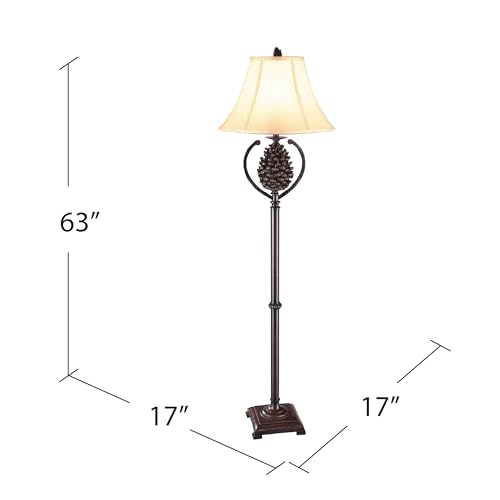 Crestview Collection Pine Creek Floor Lamp Household Furniture