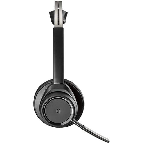 Plantronics Voyager B825-M Focus UC Bluetooth Headset with USB Type-A Adapter for Microsoft (202652-02) Essential Bundle