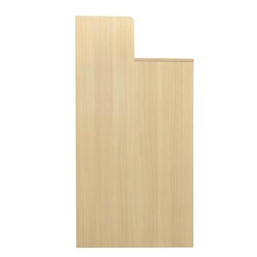 Flash Furniture Trash Can Enclosure, 32 Gallon, Oak