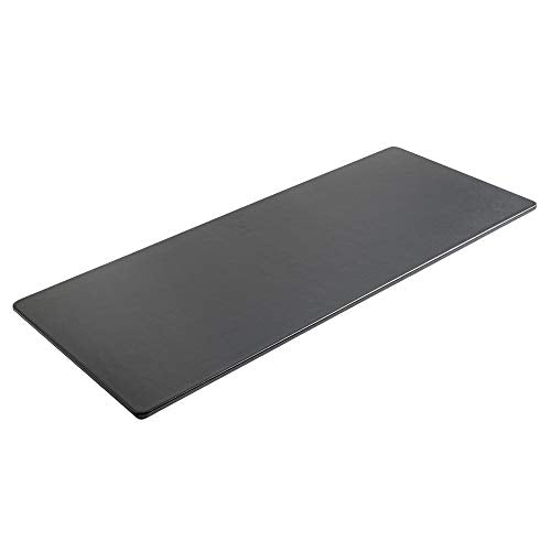 Black Leather 30" x 12.5" Keyboard/Mouse Desk Mat