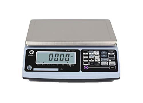 NTEP Legal for Trade Industrial Scale, 3lb / 6lb Capacity, 0.001lb / 0.002lb Resolution, Dual Range for Increased Accuracy