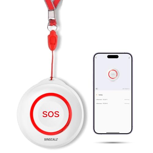 SINGCALL Tuya WiFi Smart SOS Panic Button Alert Emergency Caregiver Pager