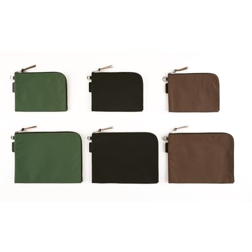 ほぼ日 Hobonichi Techo Planner Accessory Tragen Flat Pouch for A5 Size (Green)