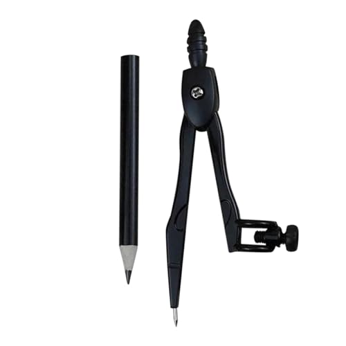 MENGKK Drafting Compasses Compass Geometry Set Pen Compass Writing Drawing Tools School Office Stationery