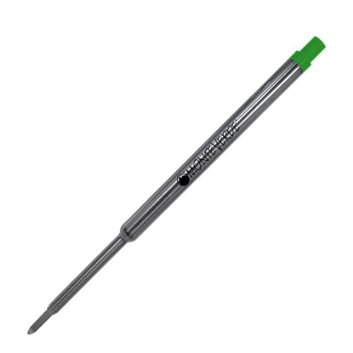 Monteverde Ballpoint Refill to Fit Waterman, Medium, Green, 50 Pack