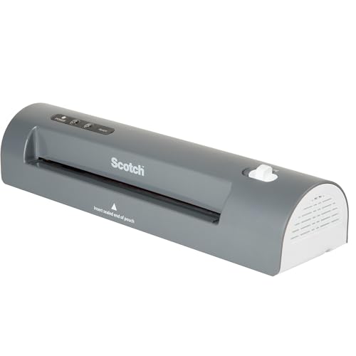 Scotch® TL901SC Thermal Laminator Combo Pack, 11" H x 9" W x 9" D, Silver