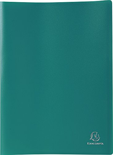 Exacompta Soft PP Welded Display Book, A4, 80 Pockets - Assorted Colours, Pack of 8