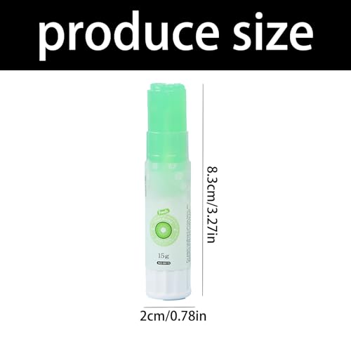 RBRMHM Fruit Scented Glues Sticks Craft Adhesive for School Art Projects Durability Paper Bondings 8g Each