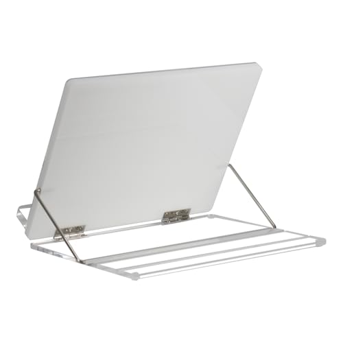 Lucite Acrylic Shtender - Adjustable Book Stand for Comfortable Hands-Free Reading, Studying or Praying