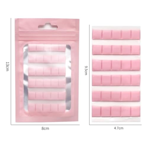 Adhesive Sticky Tack Putty 240 Pcs Reusable Clay Putty for Displaying Nails Nail Adhesive Glue Clay Professional Nails Art Practice Tools(240 Pcs Green)