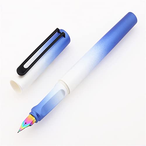 NSUQOA Shape School Supplies Student Office Stationary Nib Fountain Pen Ink(C)