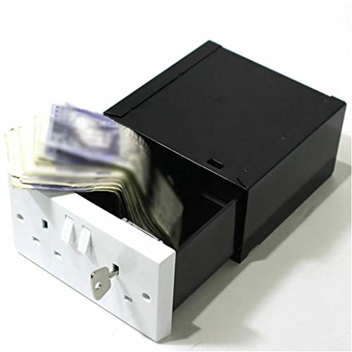 Secret Storage Box Imitation Plug Socket Hidden Safe Cash Security Stash Can Covert
