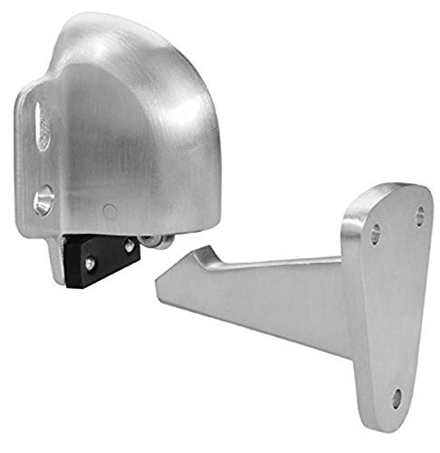 Rockwood 085844 494.26D Automatic Door Holder with Stop, Satin Chrome Finish