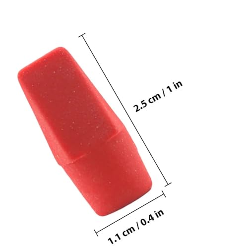 Pencil Top Eraser Caps 120 Pcs Pencil Cap Eraser Lightweight Small Size Non-Damage Paper Erasers for Drawing Writing School Office Use Decorative