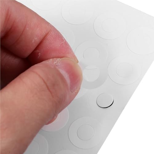 4000Pcs Hole Reinforcement Stickers for Binder Paper, Round Page Repair Circles
