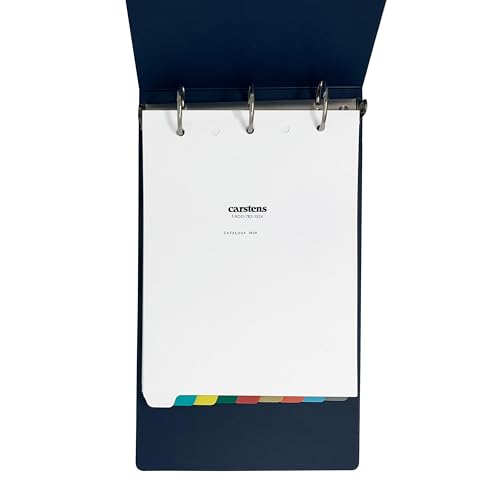 Multi-Color Heavy Duty Plastic Dividers, 9-Tab, Case of 10