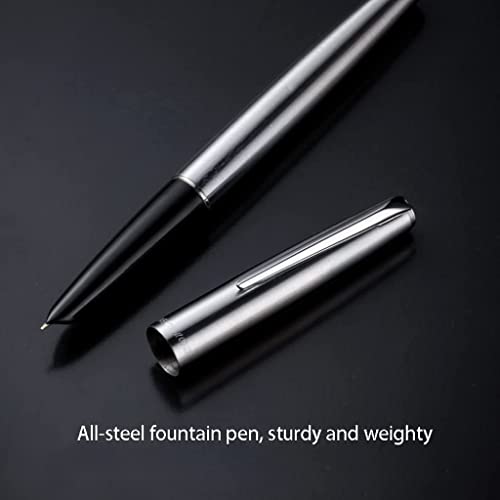 USZWBY Fountain Pens for Writing Handcrafted Calligraphy Pen Writing Pen with Ergonomic Handle Modern Luxury Nib Pens for Women & Men