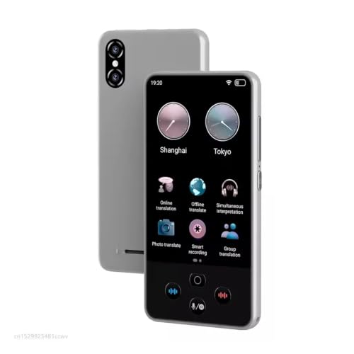 S85 Pro Portable Smart Voice Translator Device 138 Real-time Languages 4inch Screen Translation Photo Cemera for Foreign Travel