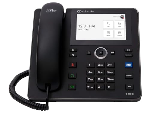 AudioCodes Teams C455Hd IP-Phone Poe Gbe Black, W128560672 (Black)
