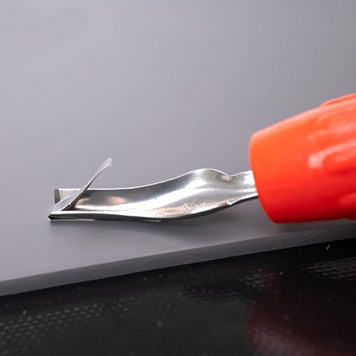 Richeson & Co. Printmaking Starter Kit - Easy to Cut Lino Set, Includes Lino Cutter, Blades, 4” Brayer, Lino Grip, Printmaking Paper