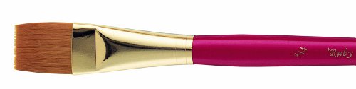 Sun-Kay Star Ruby Grays Brush No. 9000-3/4 (Nylon Flat Brush)