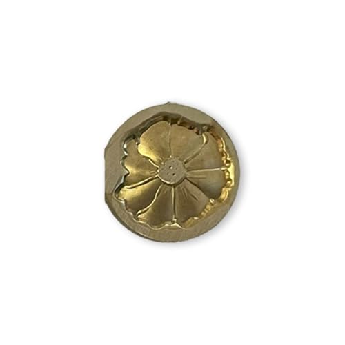 Stamperia - Set of 6 Seals for Scrapbooking, Albums, Card Making, Bullet Journalling and More, Perfect for Personalised Stamping, Crafts and Gifting (All Around - Garden) (6 Seals) (Diameter 2.5 cm)