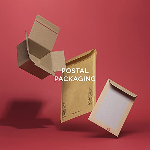 Vita Plastic Free Recyclable 530 x 480 x 80 mm Strong Expandable Kraft Mailing Bag (KMB1180) Pack of 100