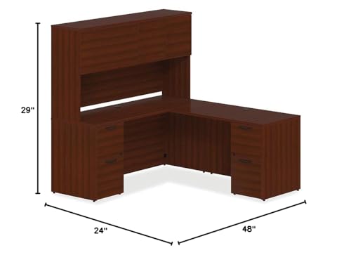 Lorell Prominence 2.0 Mahogany Laminate Bridge