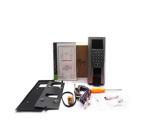 F18 Enterprise Fingerprint Time Clock Access Control Machine Fingerprint Attendance Machine for Small Businesses and Offices with Multi-Language and Staff Support(Fingerprint ID Card)