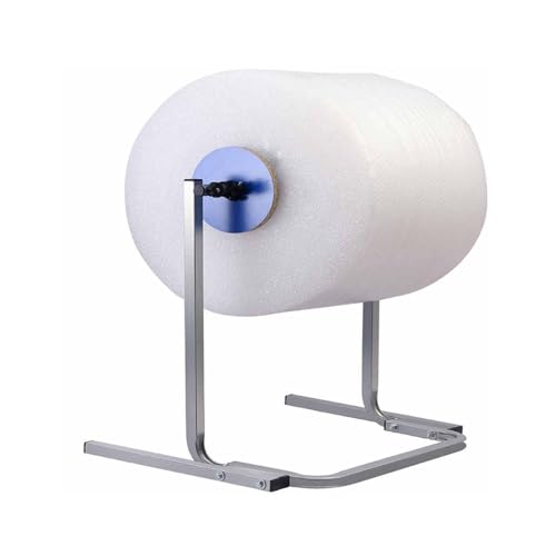 Vertical Bubble wrap roll Holder, Vertical Bubble Wrap Dispenser Silver Width 30-150cm(Width 120cm)