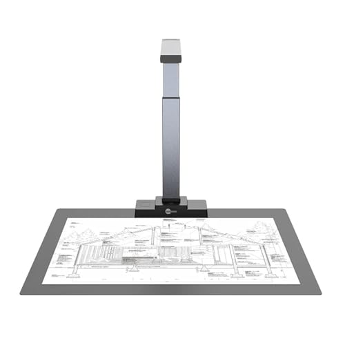 Scanner 18-megapixel A2/3/4 Large Format OCR Recognition Auto Document 24 Color Bit High Definition for Office Use